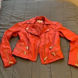 Michael Kors Crinkled leather Jacket